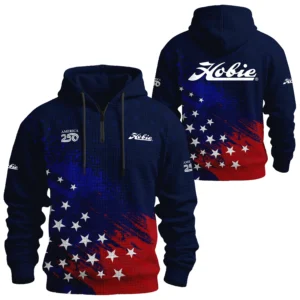 Hobie Exclusive Logo Waffle Quarterzip Hoodie TTFSWQH3D081917HEZ Hoodie