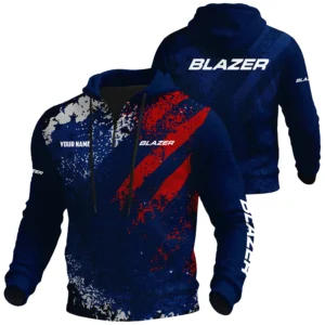 Blazer Exclusive Logo Waffle Quarter-zip Hoodie TTFSWQH3D081918BLZ Hoodie