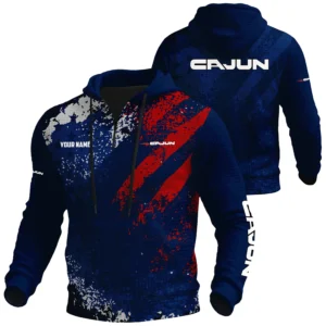 Cajun Exclusive Logo Waffle Quarter-zip Hoodie TTFSWQH3D081918CJZ Hoodie