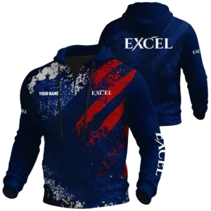 Excel Exclusive Logo Waffle Quarter-zip Hoodie TTFSWQH3D081918EXZ Hoodie