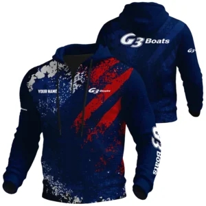 G3 Exclusive Logo Waffle Quarter-zip Hoodie TTFSWQH3D081918G3Z Hoodie