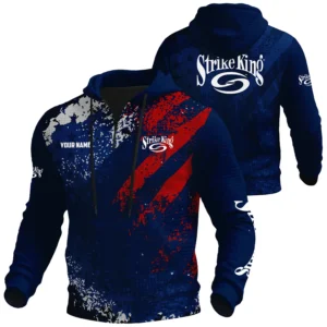Strike King Exclusive Logo Waffle Quarter-zip Hoodie TTFSWQH3D081918SKZ Hoodie