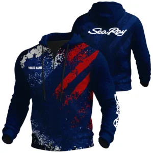 Sea Ray Exclusive Logo Waffle Quarter-zip Hoodie TTFSWQH3D081918SYZ Hoodie