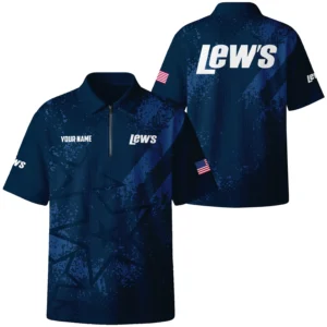 Lew's Exclusive Logo Quilted Waffle Polo Shirt TTFSWPL081901LSZ Lew's Waffle Polo