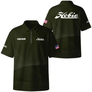 Hobie Exclusive Logo Quilted Waffle Polo Shirt TTFSWPL081903HEZ Hobie Waffle Polo