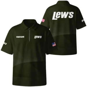 Lew's Exclusive Logo Quilted Waffle Polo Shirt TTFSWPL081903LSZ Lew's Waffle Polo