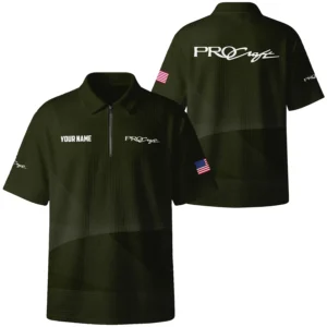 Procraft Exclusive Logo Quilted Waffle Polo Shirt TTFSWPL081903PCZ Procraft Waffle Polo