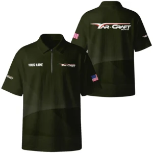 Yar-Craft Exclusive Logo Quilted Waffle Polo Shirt TTFSWPL081903YCZ Yar-Craft Waffle Polo