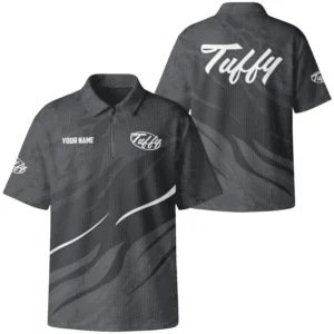 Tuffy Exclusive Logo Quilted Waffle Polo Shirt TTFSWPL081906TUZ Tuffy Waffle Polo