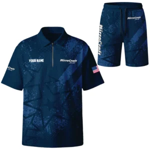 Mirrocraft Exclusive Logo Waffle Polo and Shorts Set TTFSWPLS081501MCZ Mirrocraft Waffle Polo