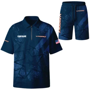 Phoenix Exclusive Logo Waffle Polo and Shorts Set TTFSWPLS081501PBZ Phoenix Waffle Polo