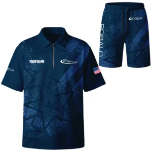 Robalo Exclusive Logo Waffle Polo and Shorts Set TTFSWPLS081501RLZ Robalo Waffle Polo