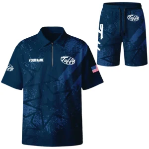 Tuffy Exclusive Logo Waffle Polo and Shorts Set TTFSWPLS081501TUZ Tuffy Waffle Polo