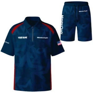 MasterCraft Exclusive Logo Waffle Polo and Shorts Set TTFSWPLS081502MSZ