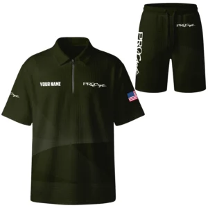 Procraft Exclusive Logo Waffle Polo and Shorts Set TTFSWPLS081503PCZ