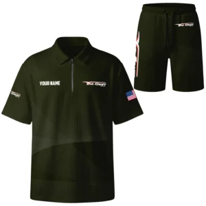 Yar-Craft Exclusive Logo Waffle Polo and Shorts Set TTFSWPLS081503YCZ