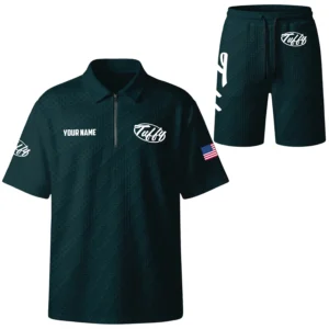 Tuffy Exclusive Logo Waffle Polo and Shorts Set TTFSWPLS081504TUZ
