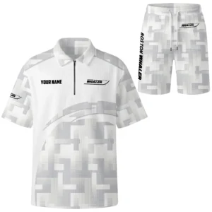 Boston Whaler Exclusive Logo Waffle Polo and Shorts Set TTFSWPLS081505BWZ