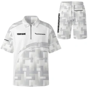 Humminbird Exclusive Logo Waffle Polo and Shorts Set TTFSWPLS081505HUZ