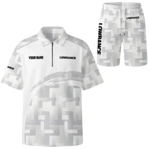 Lowrance Exclusive Logo Waffle Polo and Shorts Set TTFSWPLS081505LZ