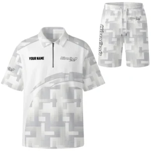Mirrocraft Exclusive Logo Waffle Polo and Shorts Set TTFSWPLS081505MCZ