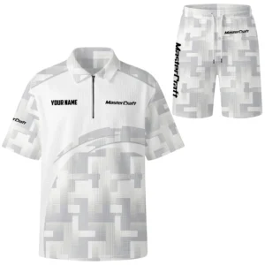 MasterCraft Exclusive Logo Waffle Polo and Shorts Set TTFSWPLS081505MSZ