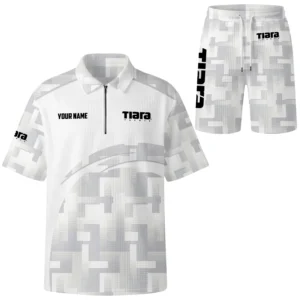 Tiara Yachts Exclusive Logo Waffle Polo and Shorts Set TTFSWPLS081505TYZ