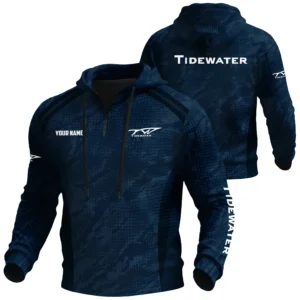 Tidewater Exclusive Logo Waffle Quarter-zip Hoodie TTFSWQH3D081921TWZ